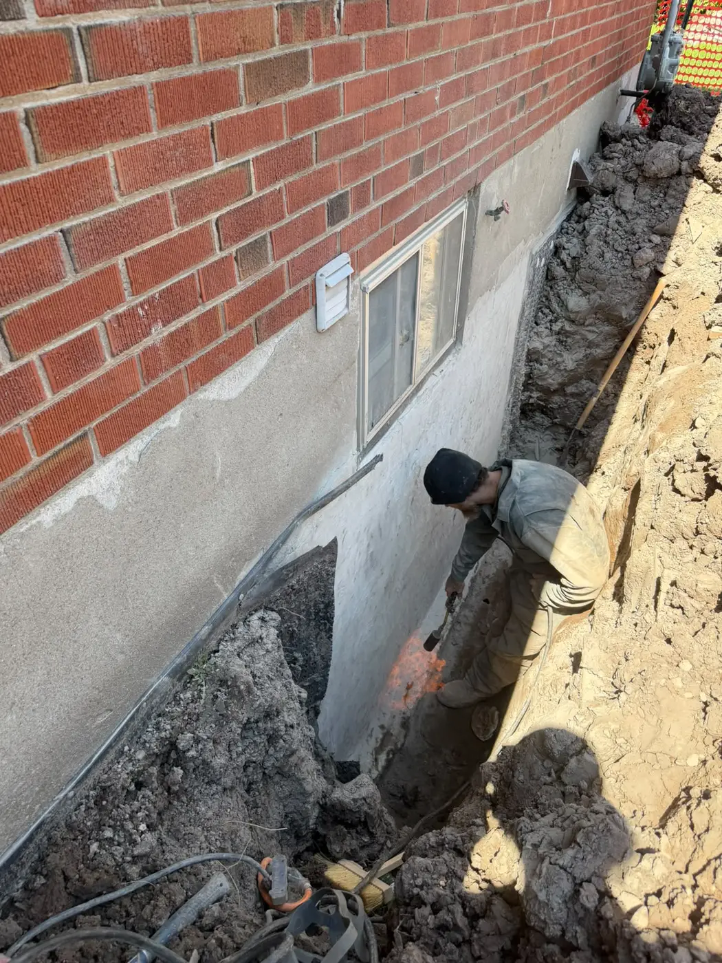 Exterior Foundation Waterproofing photo
