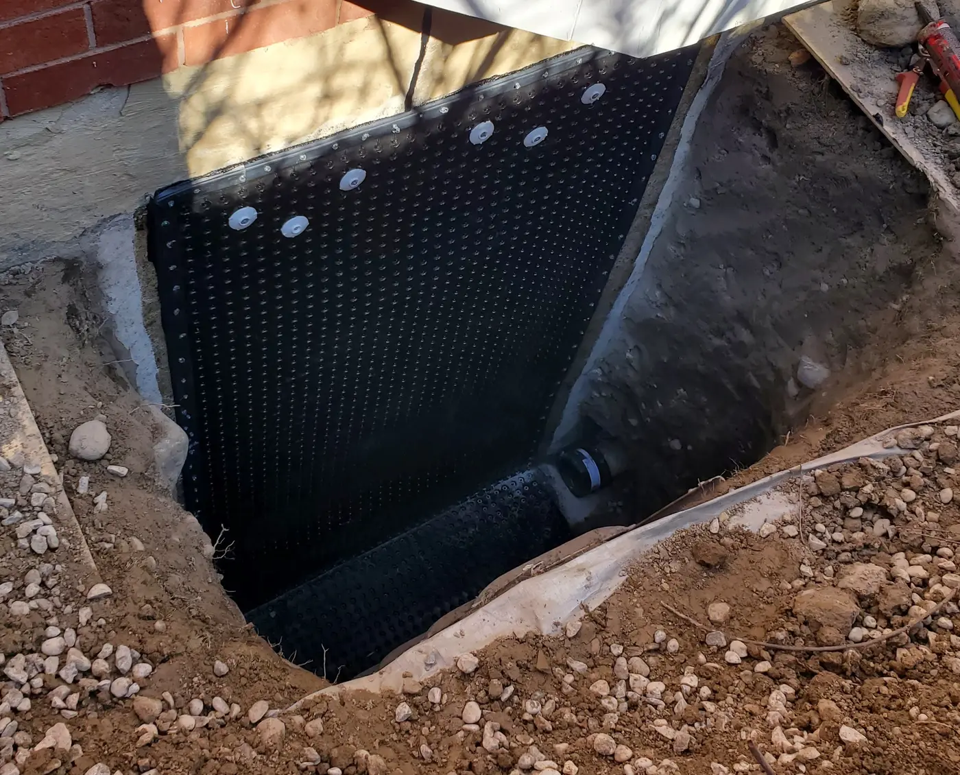 Exterior Foundation Waterproofing photo