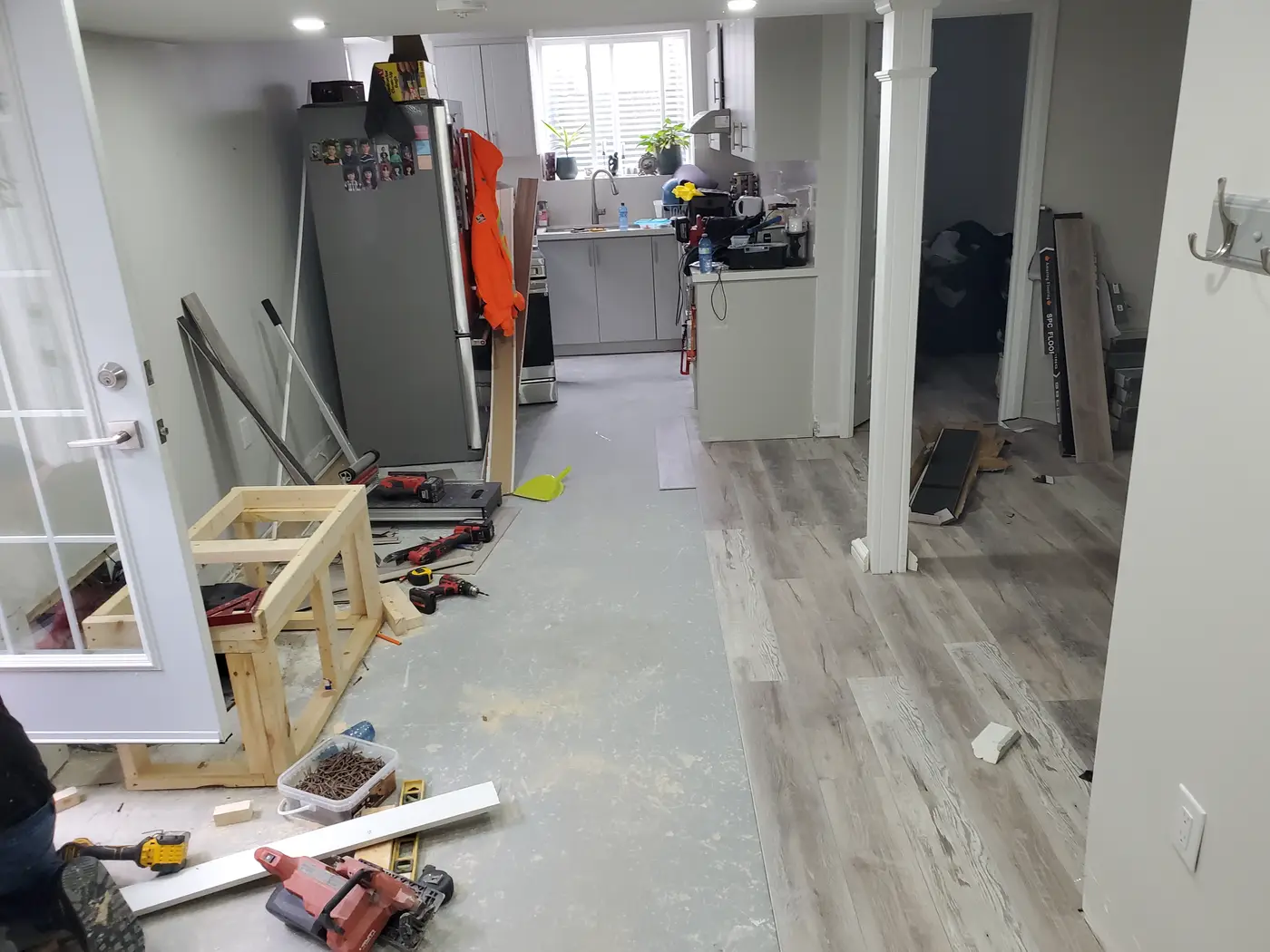 Basement Flooring & Renovation photo