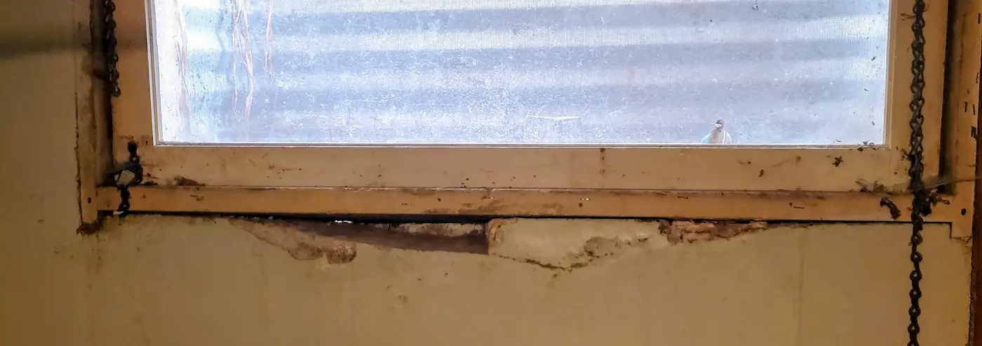 Basement Window Well & Leak Repair photo