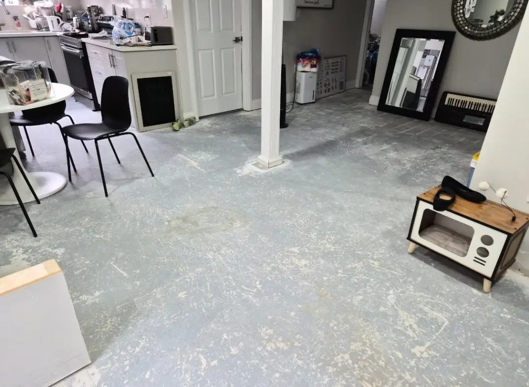 Basement Flooring & Renovation photo