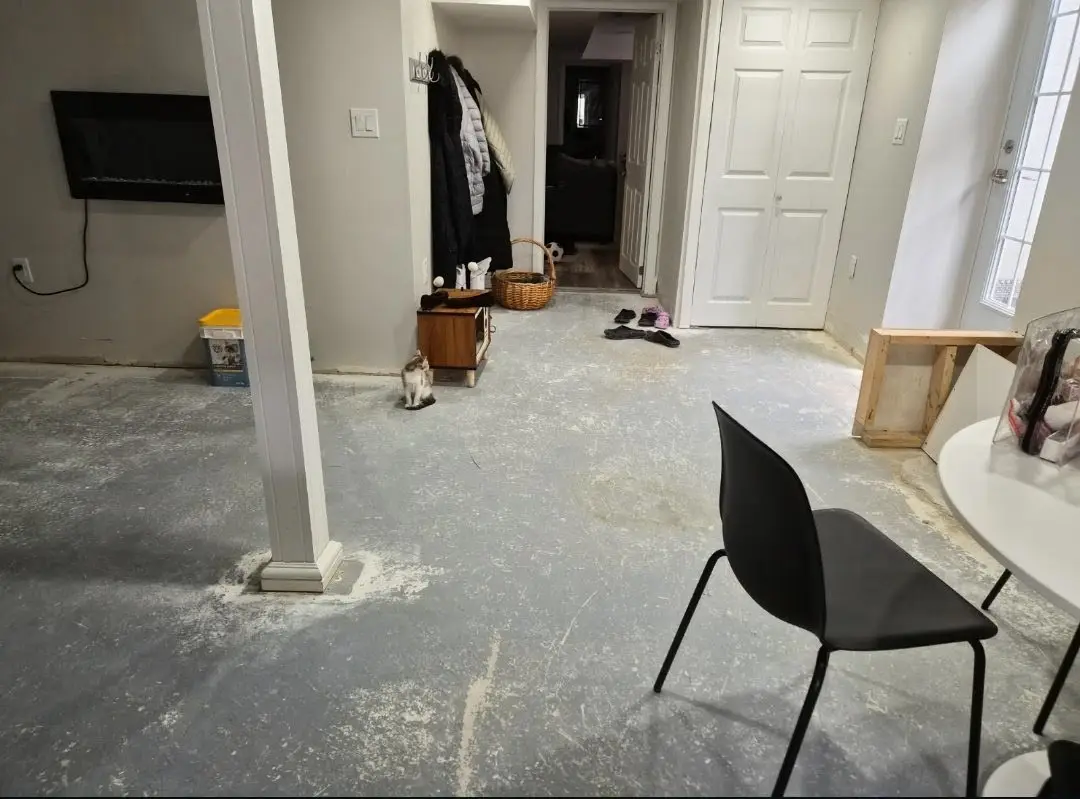 Basement Flooring & Renovation photo