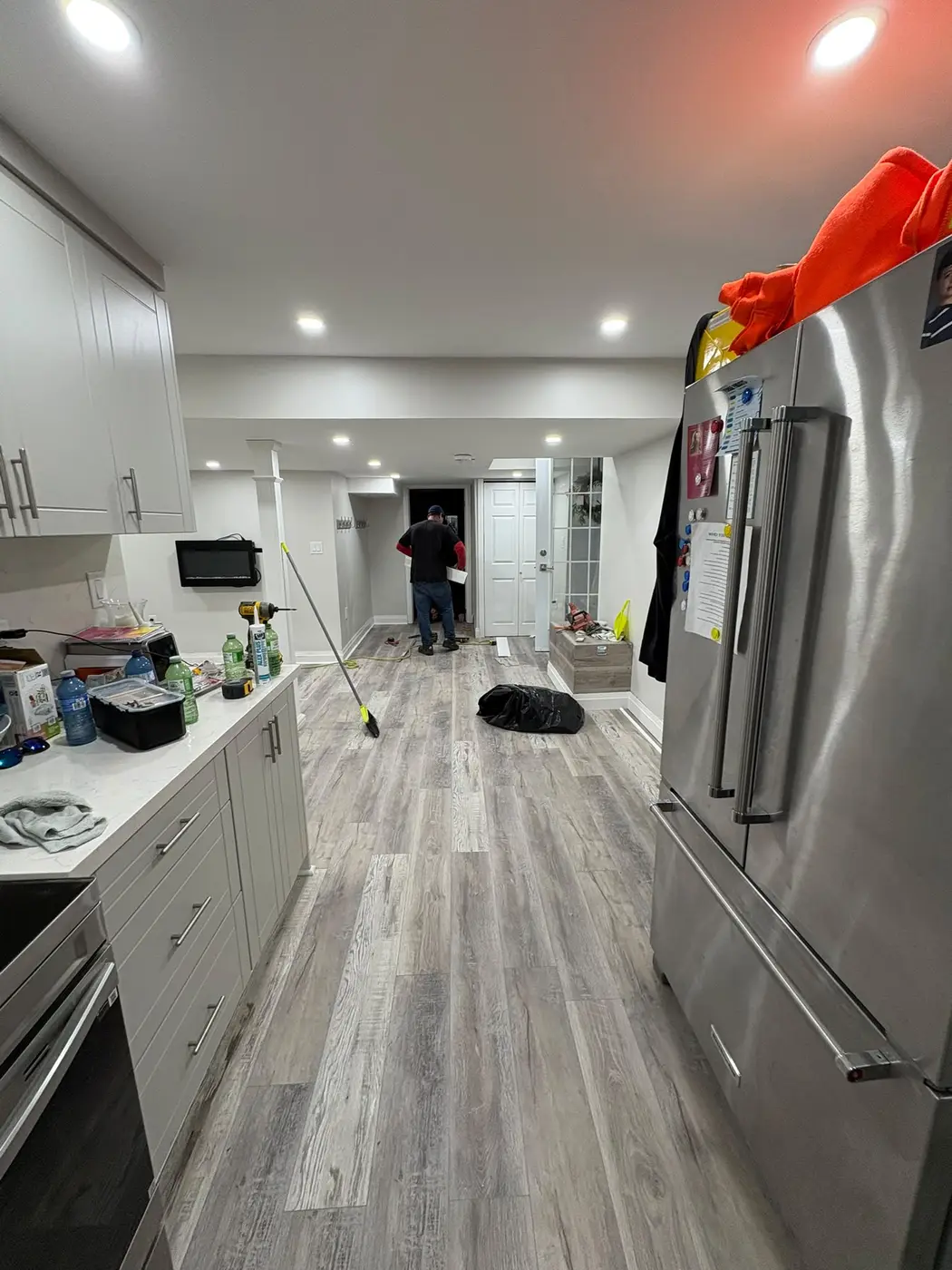 Basement Flooring & Renovation photo
